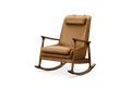 Desmond Leather Rocking Armchair