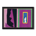 Destiny From Jazz 1947 Henri Matisse Custom Framed Canvas