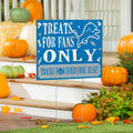 Detroit Lions Yard Sign Halloween Treats For Fans