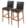 Devon Fabric Counter Stool Set Of 2