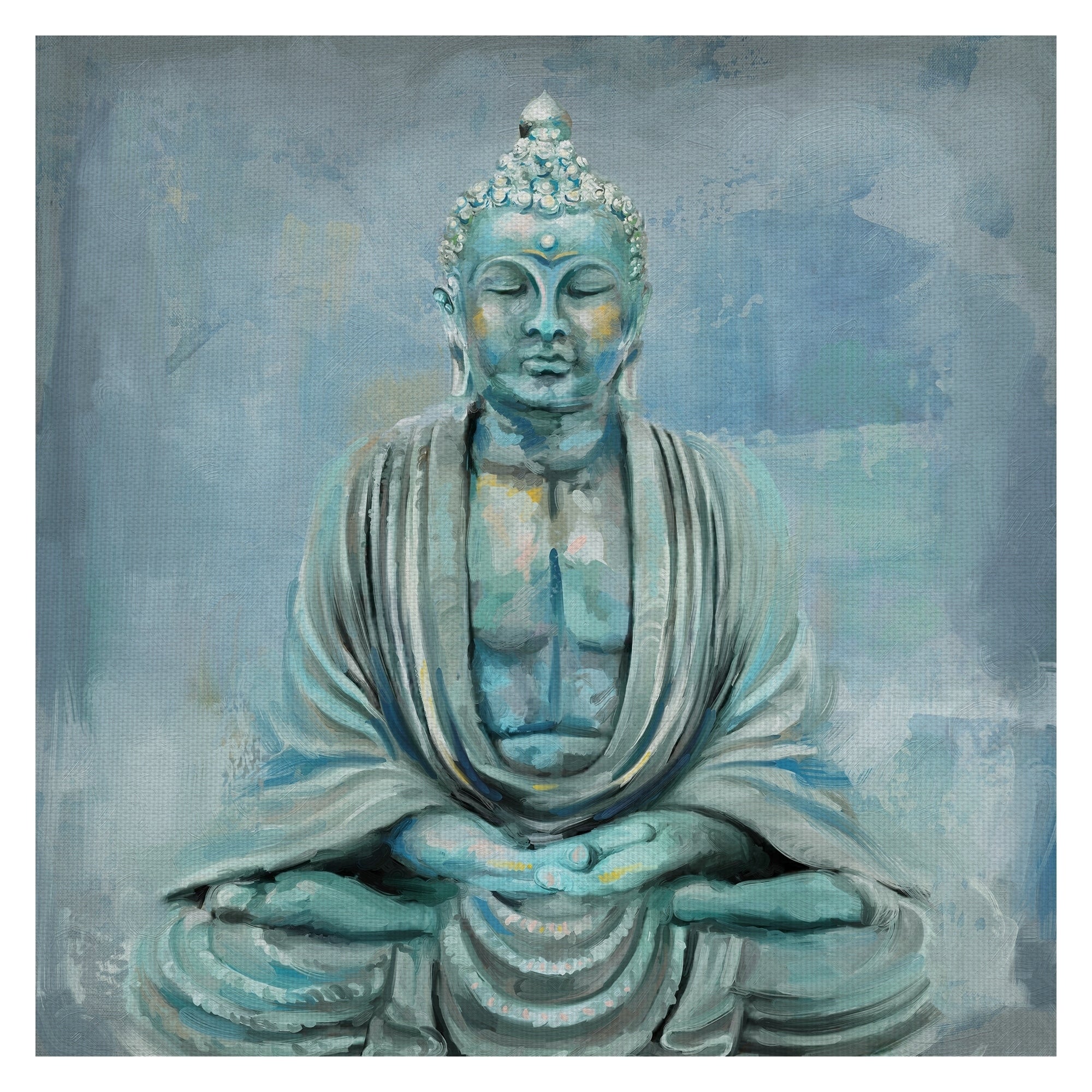 The Dharms Of Buddha By Studio Arts Wrapped Canvas Painting Art Print
