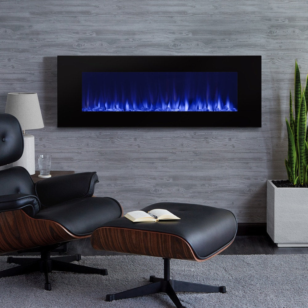 Dinatale Wall Mounted 50 Electric Fireplace By Real Flame