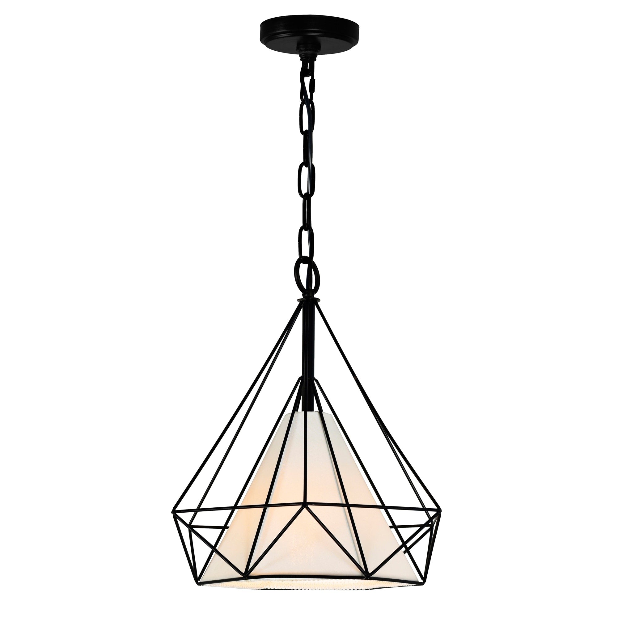 The Gray Barn Bearwood 1 Light Chandelier With Black Finish