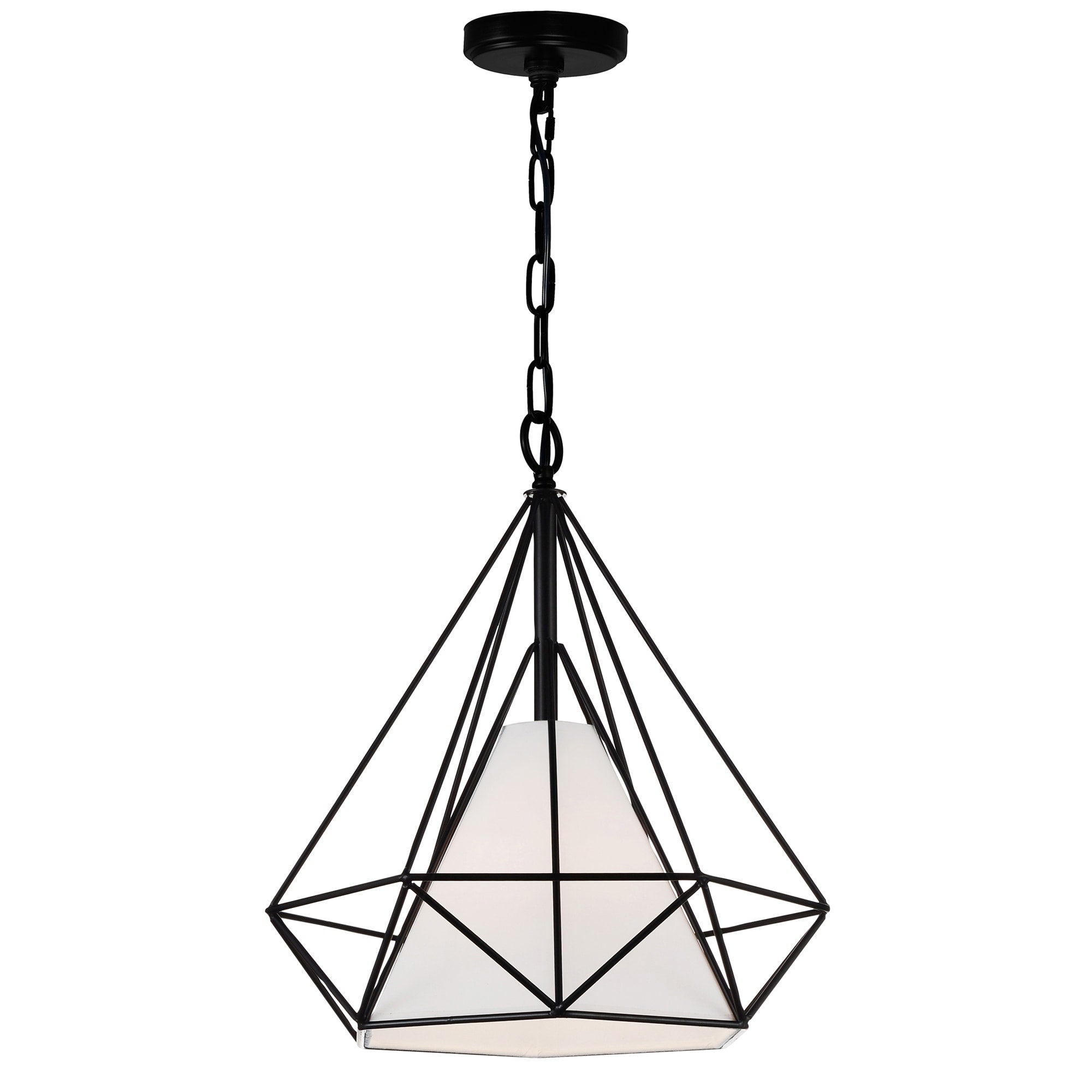 The Gray Barn Bearwood 1 Light Chandelier With Black Finish