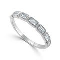 Diamond Baguette Band Ring 14K Gold 1 2 Ct Tdw