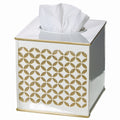 Diamond Lattice Bathroom Wastebasket