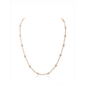 Sabrina 14K Gold 1.20Ct Station 18 Necklace