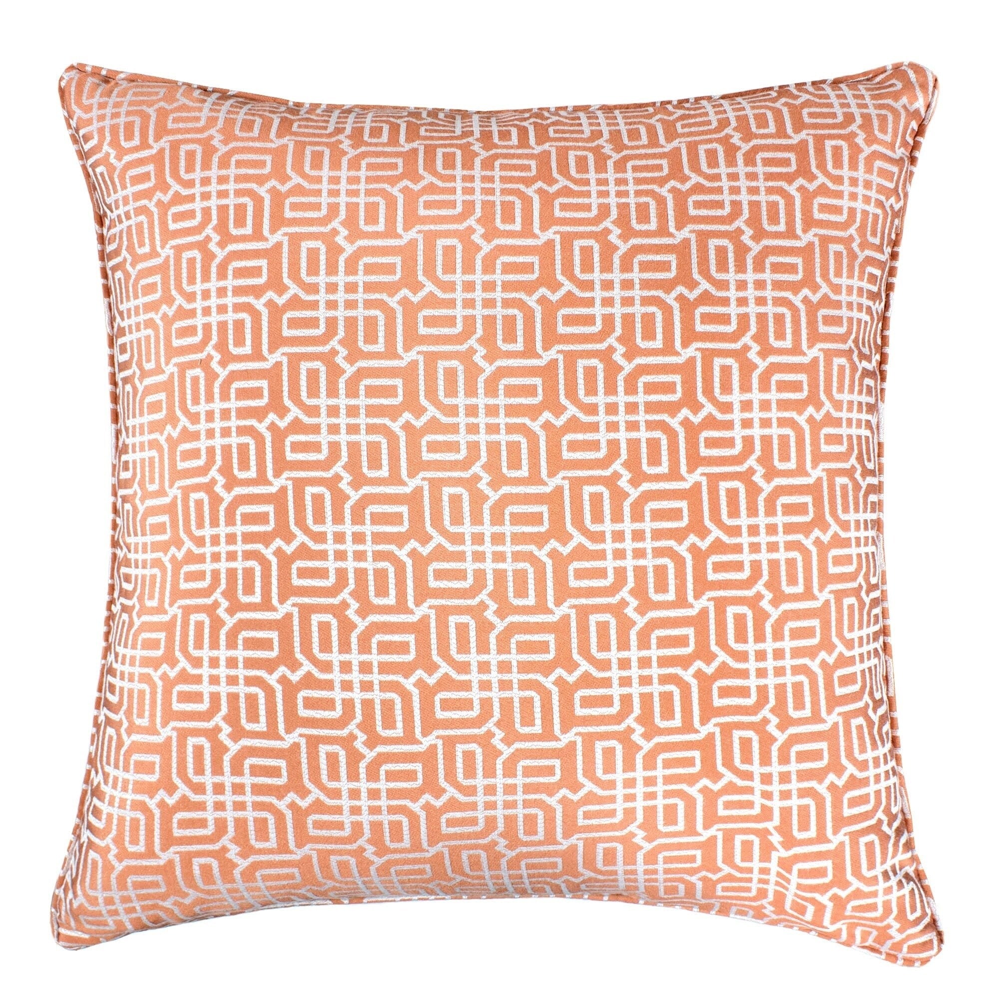 Diana Jacquard 20 Square Decorative Throw Pillow