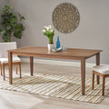 Dickinson Rectangular 8 Seat Farmhouse Dining Table By Christopher Knight Home