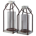 Signature Design By Ashley Diedrick Set Of 2 Lanterns