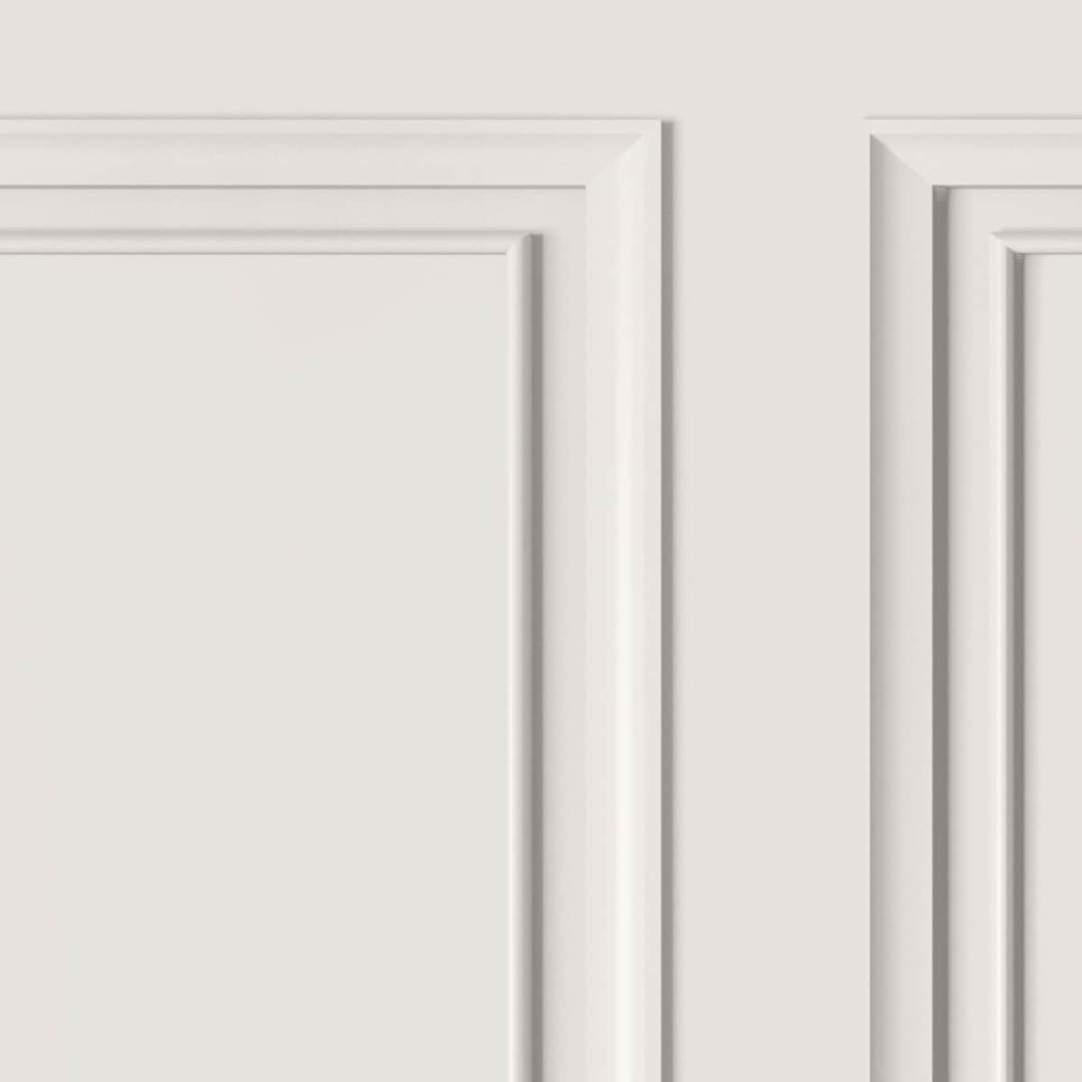 Dimension Wood Panel Grey Non Pasted Wallpaper 396In. X 21In. Covers 56 Square Feet