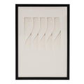 Dimensional Paper Twist Shadowbox Art