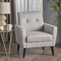 Dining Chair Light Gray Reading Chair Lounge Chair Side Chair Fabric Office Chair Club Chair Vanity Chair