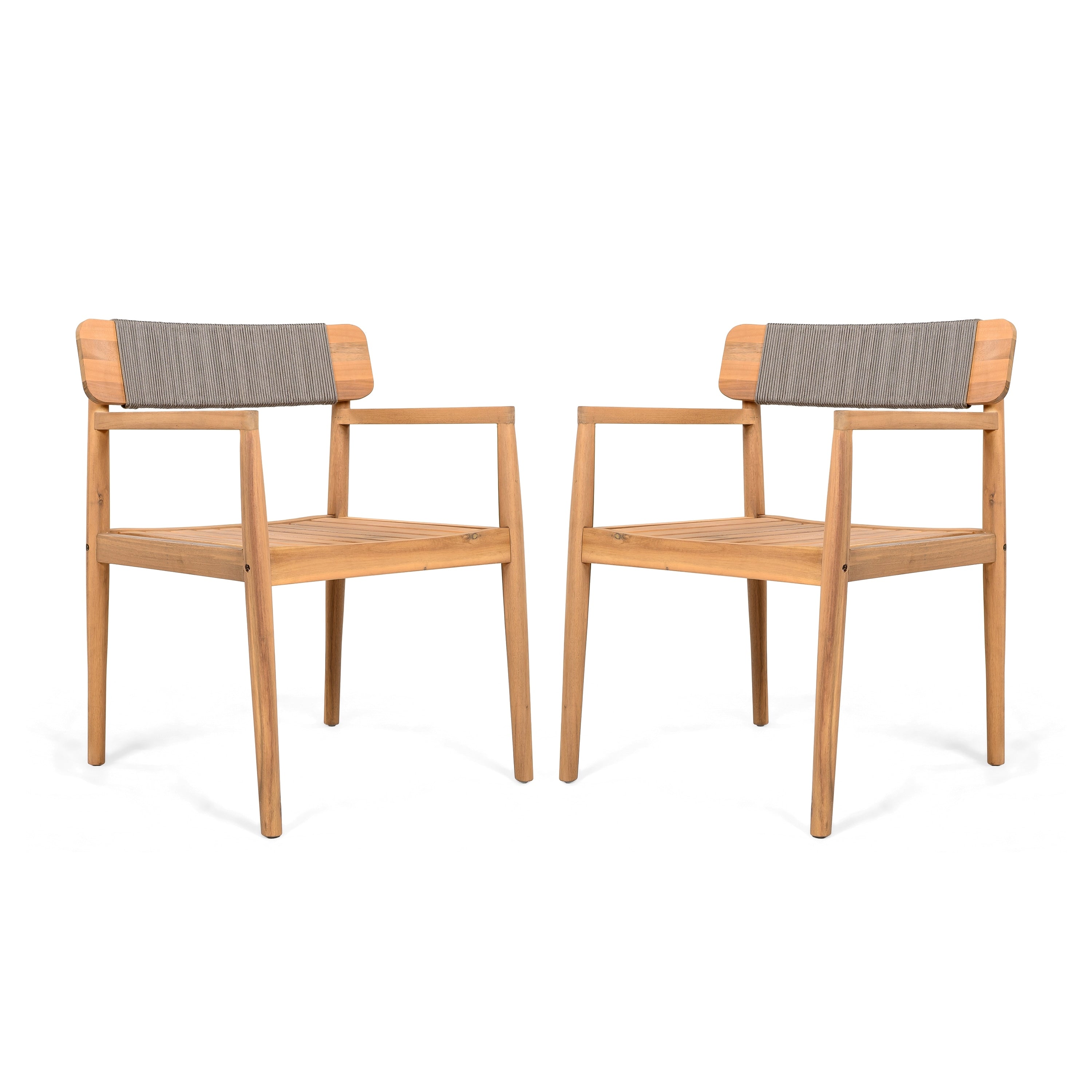 Dining Chairs Outdoor Armchairs Set Of 2 With Wood Frame Office Chair Reception Chair Side Chair Leisure Chair