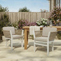 Dining Chairs Set Of 2 Outdoor Chair With Cushions Reception Chair Side Chair Coffee Chair Leisure Chair