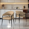 Dining Chairs Set Of 2 Upholstered Kitchen Chairs Comfortable Seat