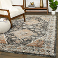 Dion Persian Medallion Area Rug