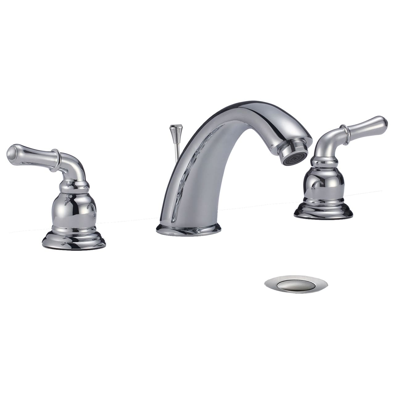 Dionna Widespread 3 Hole Bathroom Sink Faucet With Lever Handles