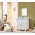 Direct Vanity Sink 32 Inch Shutter Spa White Vanity