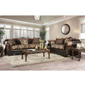 Disarli Traditional Brown 2 Piece Living Room Set By Foa