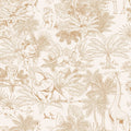 Disney Lion King Tropical Toile Burnt Orange Peel And Stick Wallpaper