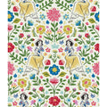 Disney Snow White Wishing Garden Cream Peel And Stick Wallpaper
