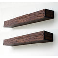 Distressed Floating Shelves 2 Pcs