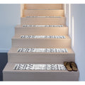 Distressed Bohemian Non Slip Stair Treads