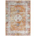Distressed Geometric Turkish Vintage Style Oriental Area Rugs Kitchen