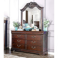 Bastillina Traditional Cherry 2 Piece Dresser And Mirror Set By Foa