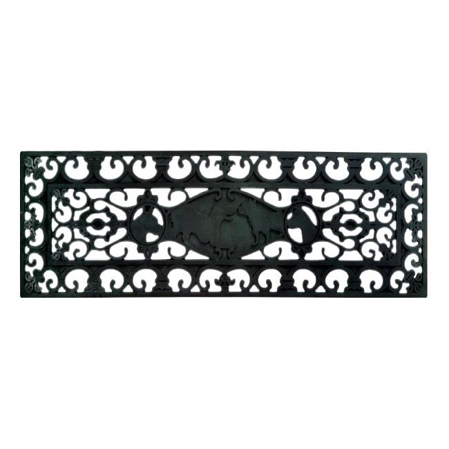 Dog Scroll Stair Mat 30 X 9