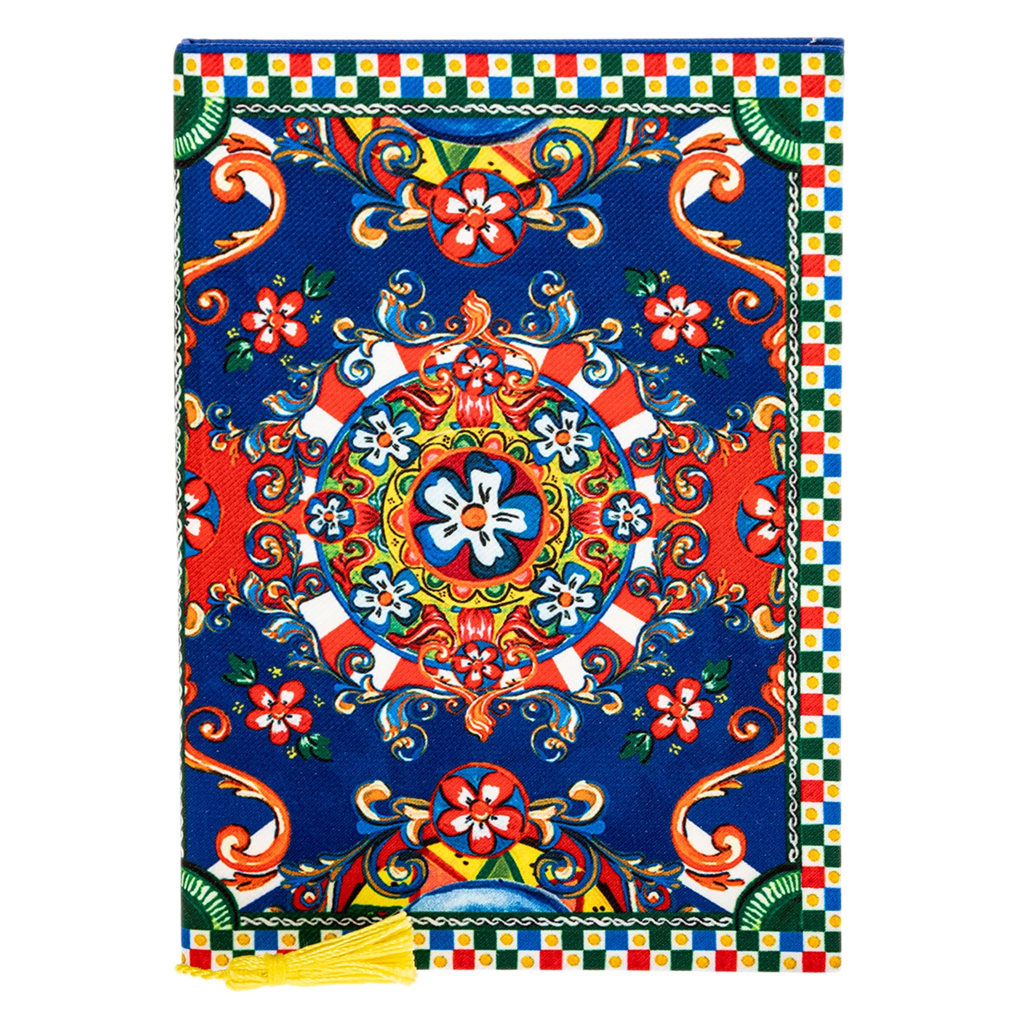 Dolce Gabbana Sicilian Carretto Notebook One Size