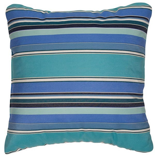 Dolce Oasis 18 Inch Knife Edged Outdoor Pillows With Sunbrella Fabric Set Of 2