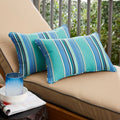 Dolce Oasis Corded Outdoor Pillows With Sunbrella Fabric Set Of 2