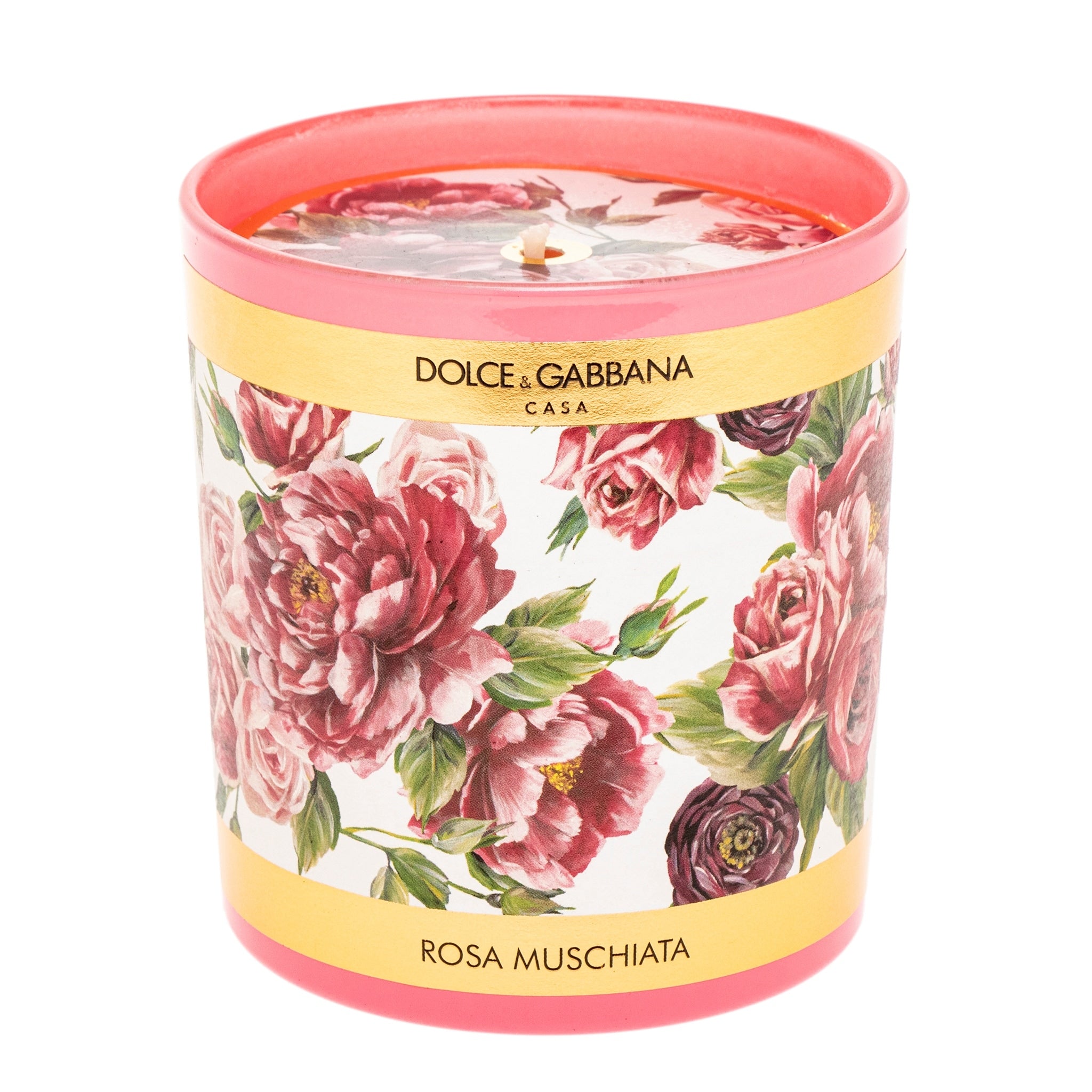 Dolce Gabbana Rosa Muschiata Scented Candle 8.8 Oz