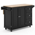 Liberty Kitchen Cart With Wood Top By Home Styles