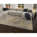 Domani Camila Casual Grey Tropical Area Rug