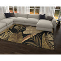 Domani Camila Midnight Tropics Area Rug