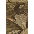 Domani Camila Mocha Tropics Area Rug