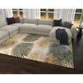 Domani Camila Tropical Natural Fern Area Rug