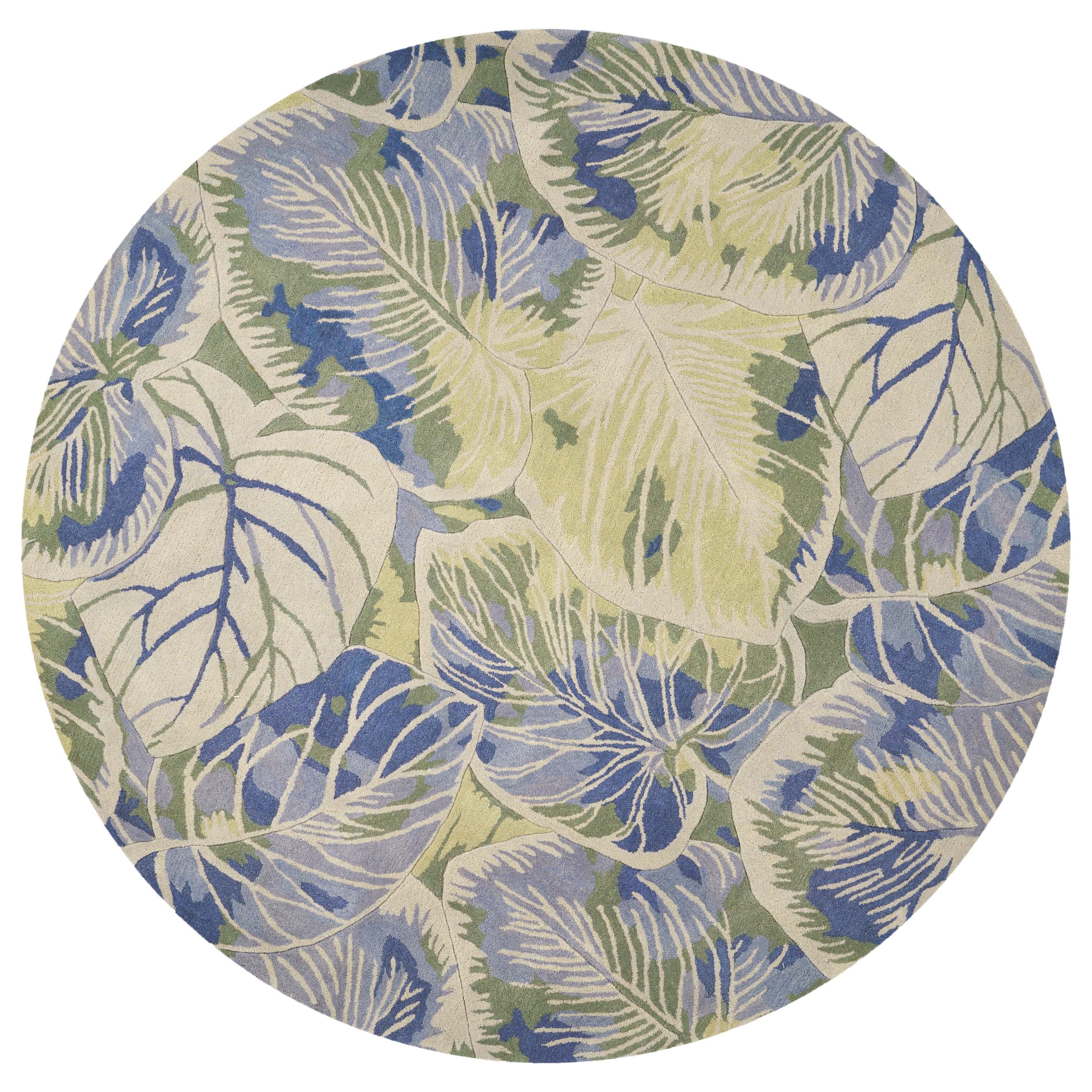 Kas Sparta Blue Green Silhoutte Rug 36 X 56