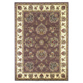 Domani Lexington Classic Black Ivory Floral Area Rug