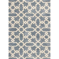 Domani Lucille Slate Blue Geometric Area Rug