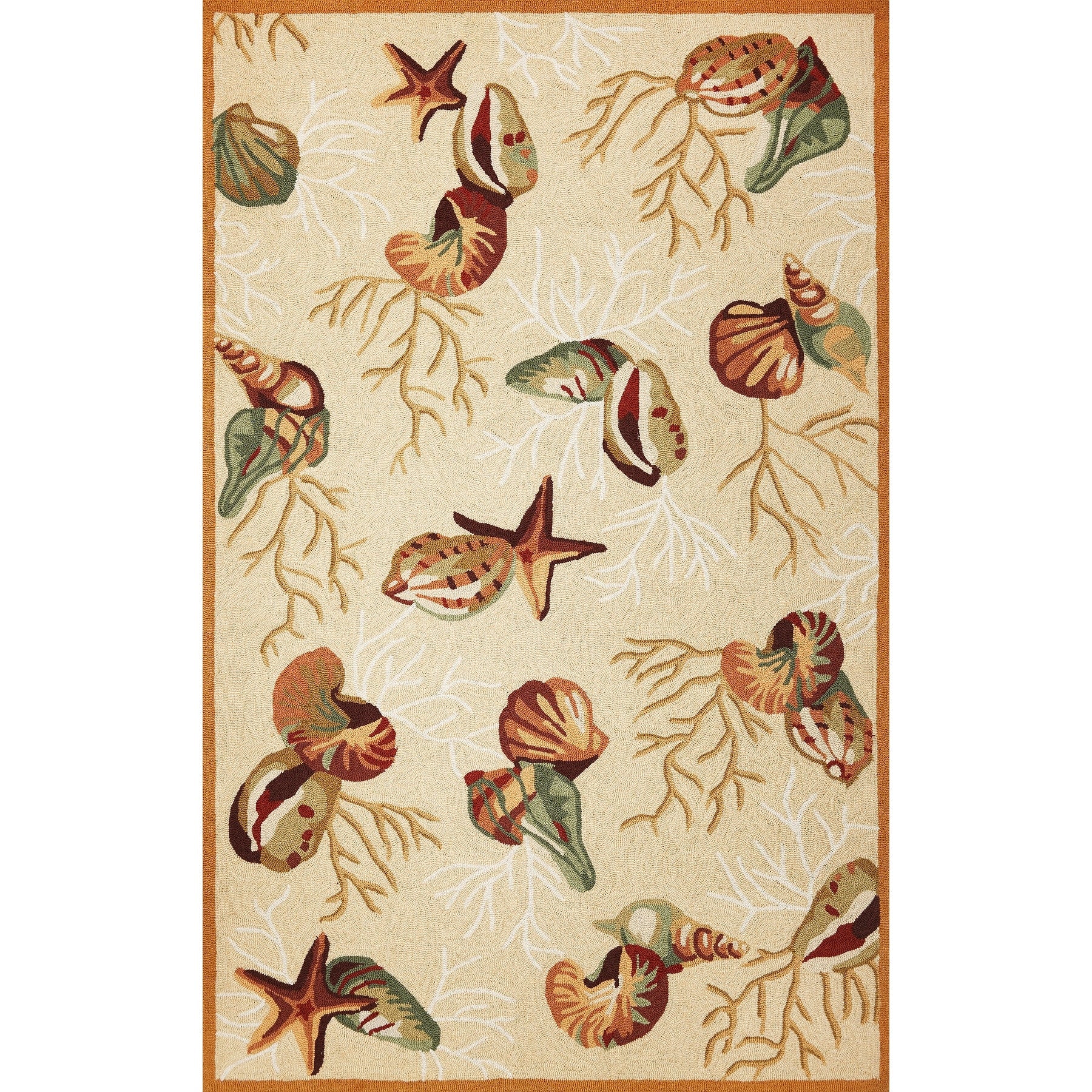 Domani Mohana Beige Deep Sea Area Rug