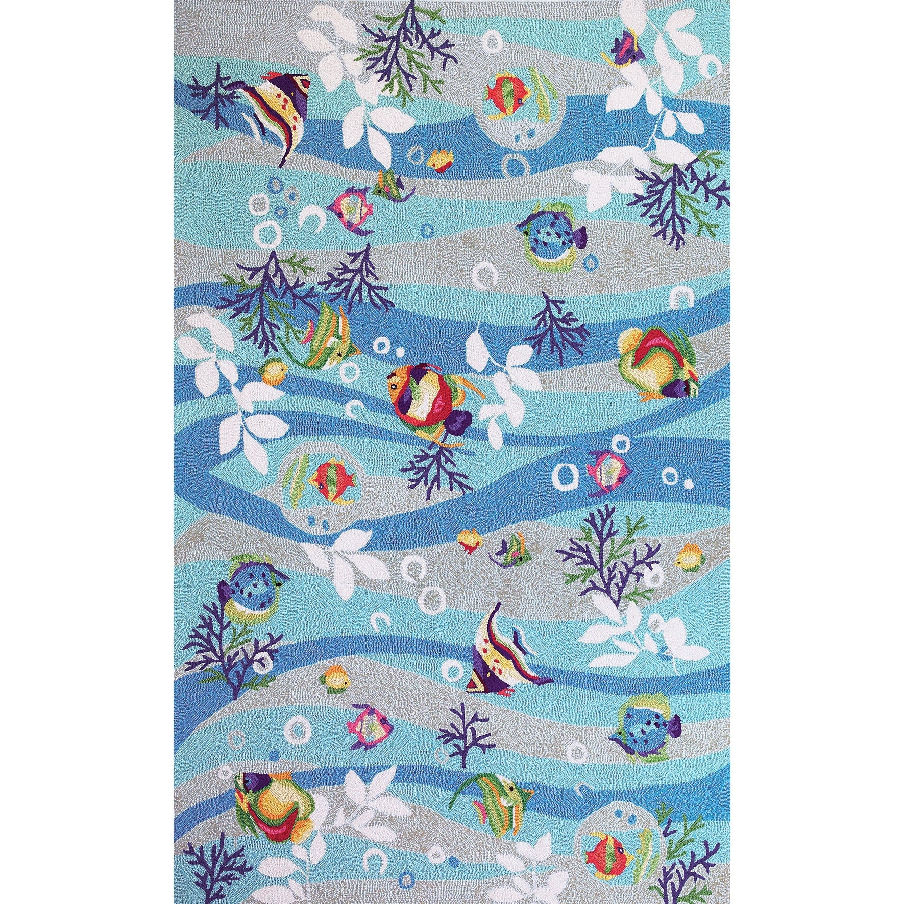 Domani Mohana Blue Seascape Area Rug