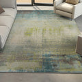 Kas Illusions Blue Green Escape Rug 67 X 96
