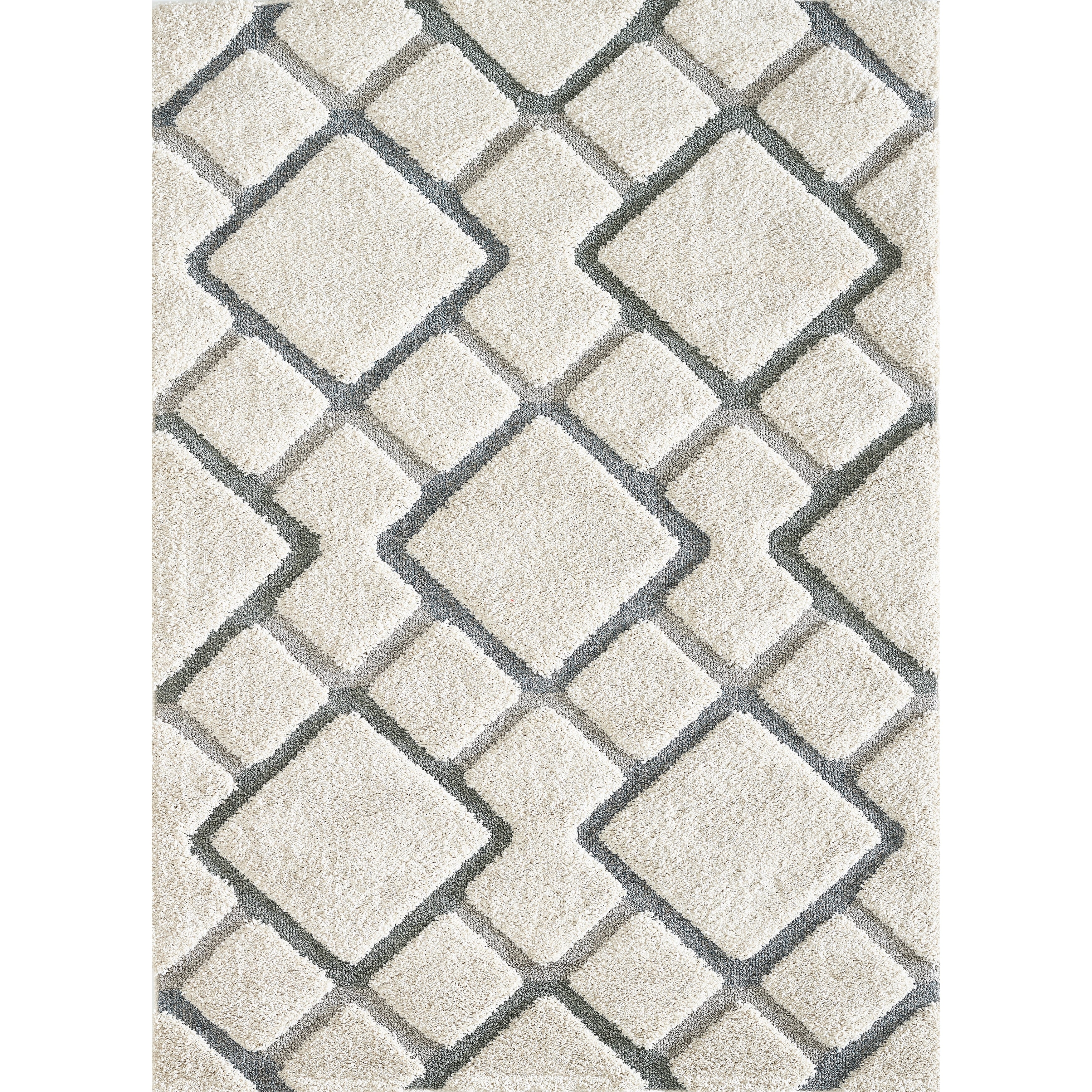 Domani Oxford Casual Natural Geometric Area Rug