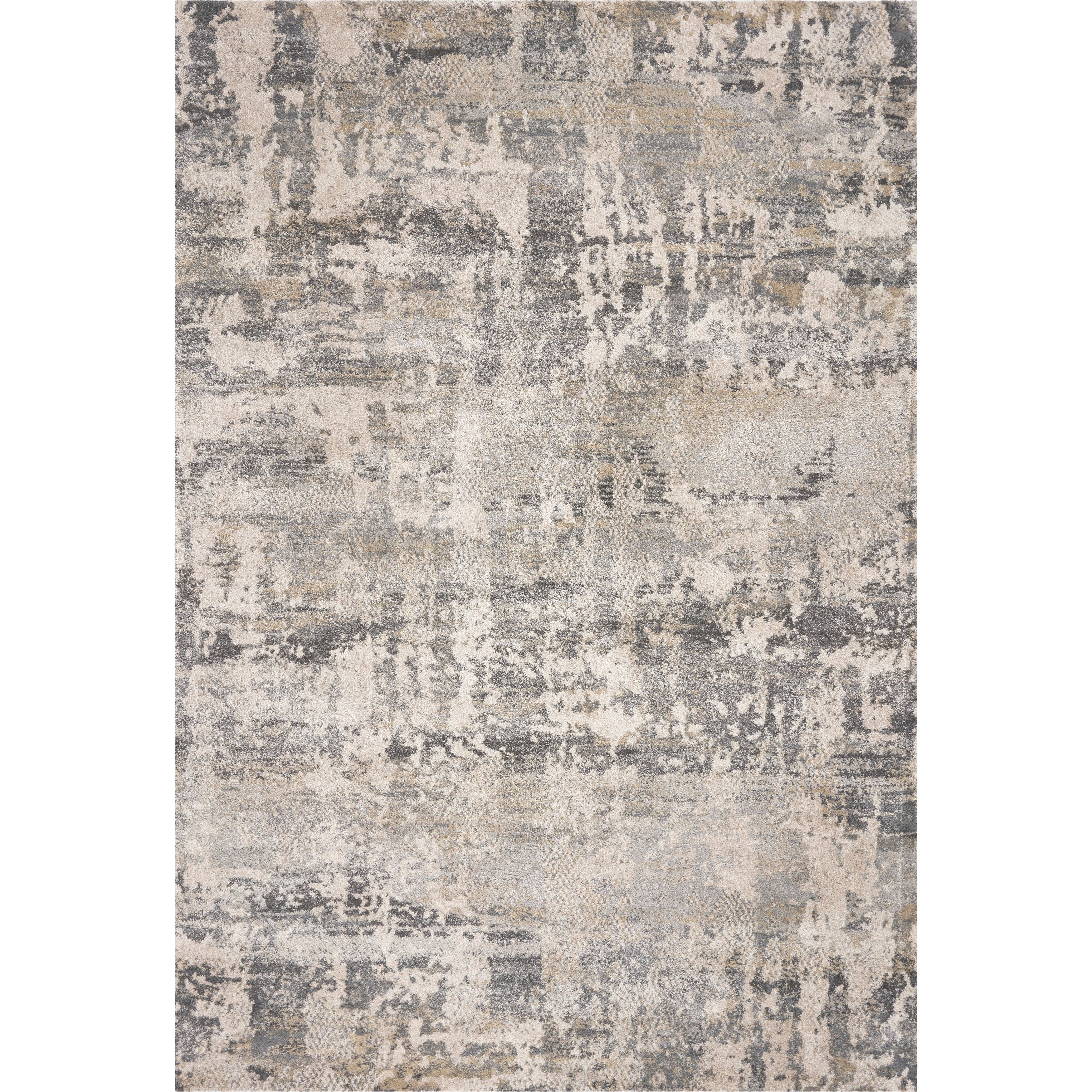 Domani Portland Casual Natural Cityscape Area Rug