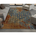Kas Illusions Blue Coral Elements Rug 33 X 411