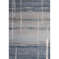 Domani Scene Blue Contemporary Area Rug